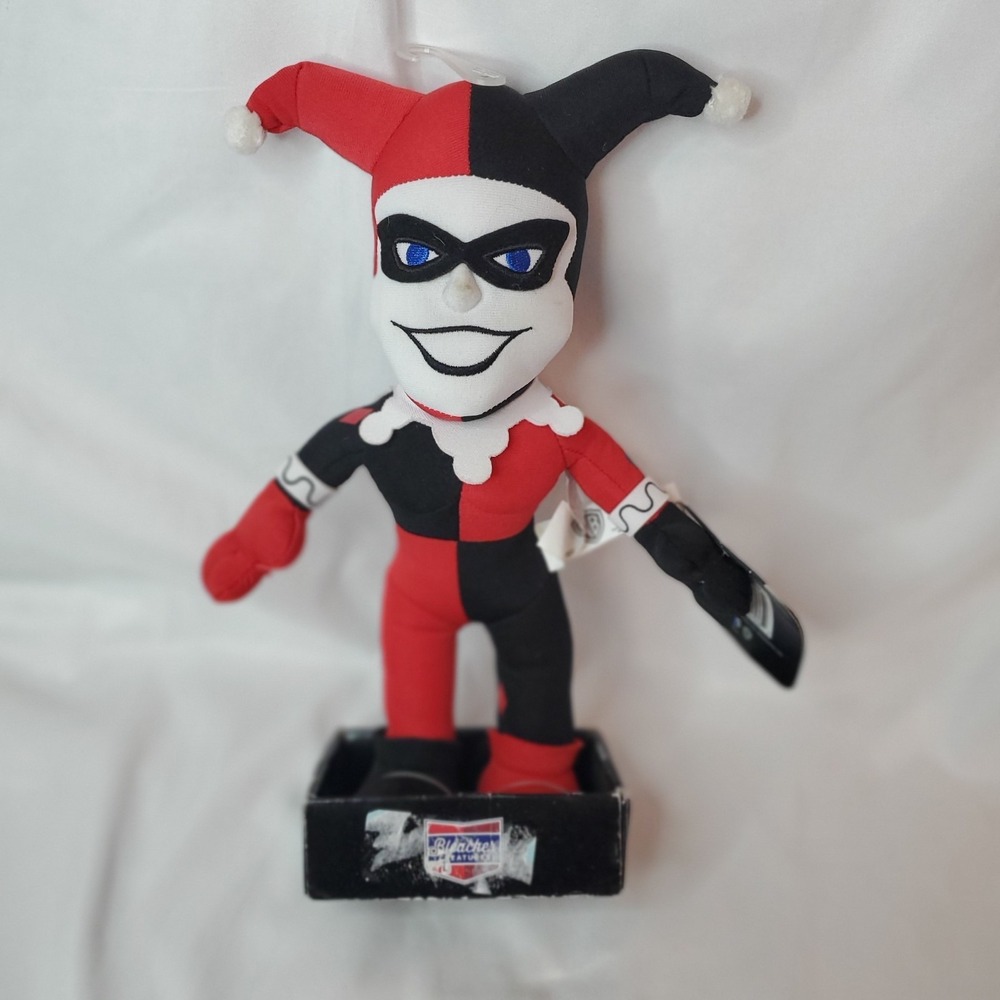 Harley Quinn Plush Figure DC Comics Batman 11" With Tags New Bleachers Creatures